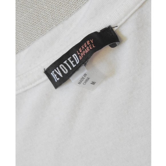 Devoted cut-out details White T-shirt - Picture 4 of 4